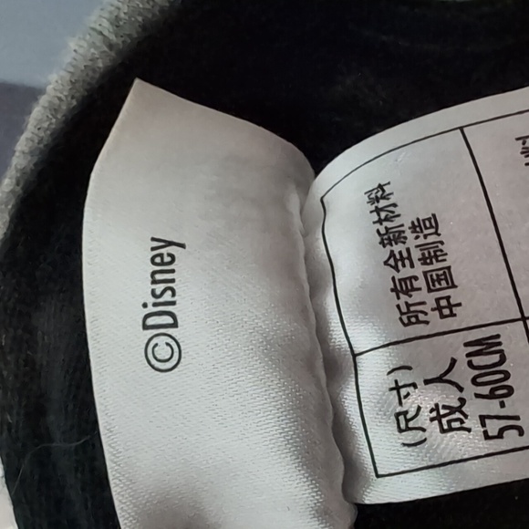 Disney Parks 2019,Gray/Black Mickey Mouse Snapback Hat,57-60 cm. - Picture 9 of 9